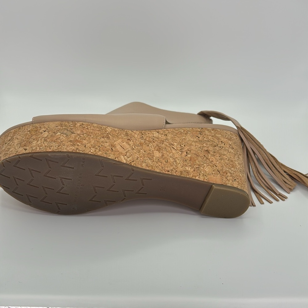 Marc Fisher Tan Wedges Size:9 - Picture 10 of 10